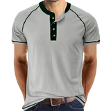 Weiches Baumwoll-T-Shirt mit kurzen Ärmeln
