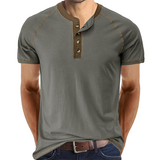 Weiches Baumwoll-T-Shirt mit kurzen Ärmeln
