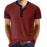 Weiches Baumwoll-T-Shirt mit kurzen Ärmeln