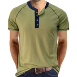 Weiches Baumwoll-T-Shirt mit kurzen Ärmeln