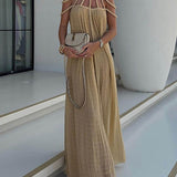Ruth - Lightweight Draped Maxi Dress