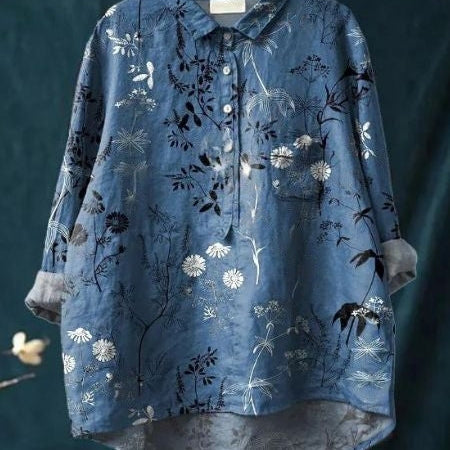 Lila™ Bluză cu imprimeu floral