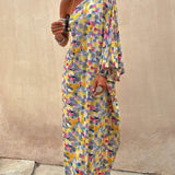 Mabel - Classic One Shoulder Maxi Dress