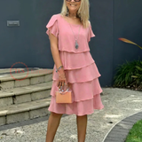 Ivona™ Rochie elegantă din sifon