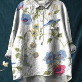 Lila™ Bluză cu imprimeu floral