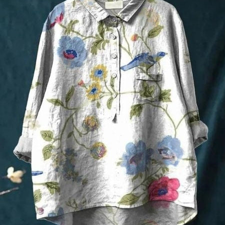 Lila™ Bluză cu imprimeu floral