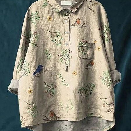 Lila™ Bluză cu imprimeu floral