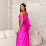 Lucia™ Rochie Valentina din satin