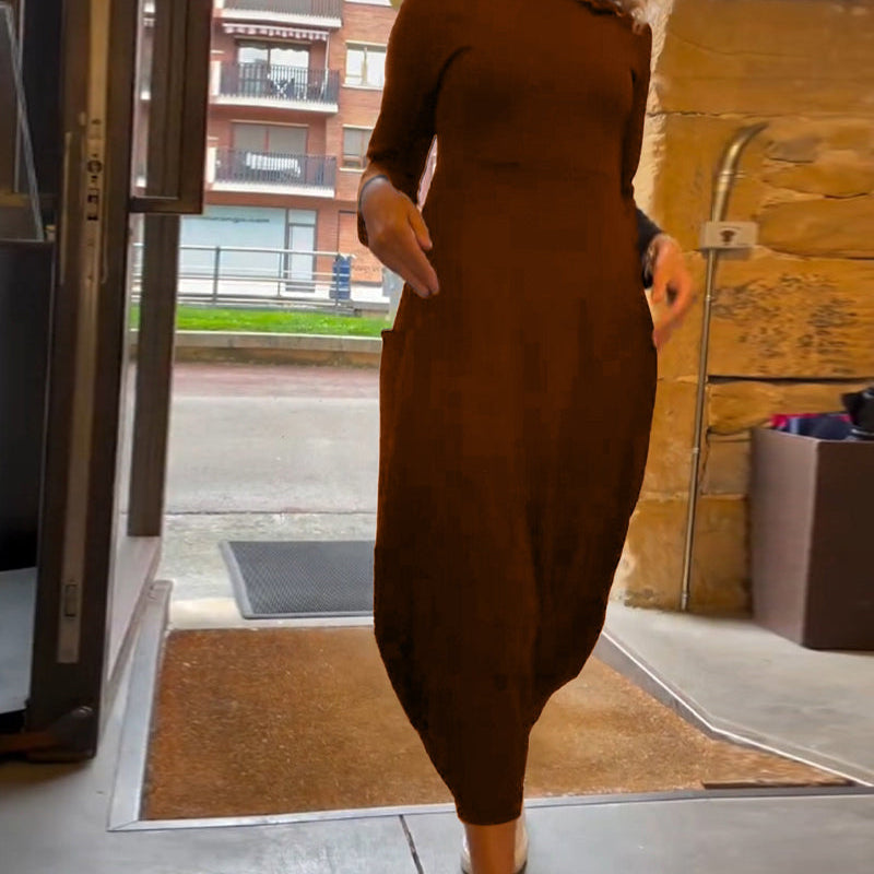 Alma™ Rochie lungă din sweatshirt