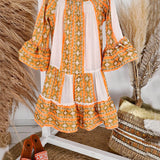Joyce - Boho Off Shoulder Mini Dress