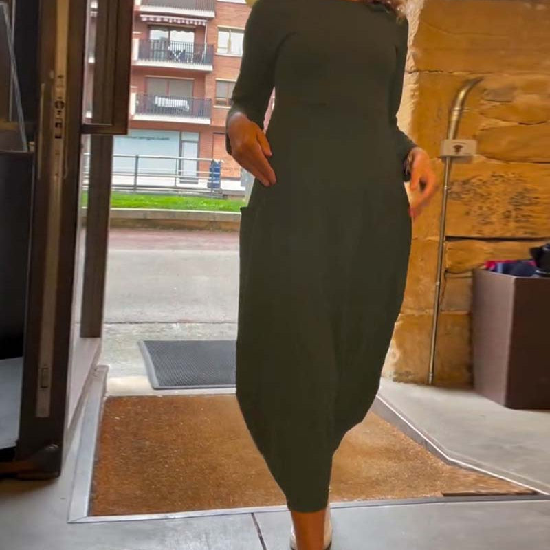 Alma™ Rochie lungă din sweatshirt