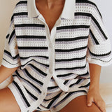 Caressa - Multicolored Knit Set