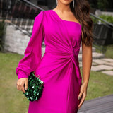 Lucia™ Rochie Valentina din satin