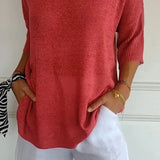 Mia™ - Top elegant din tricot