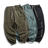 Shun - pantaloni japonezi confortabili Negru