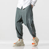 Shun - pantaloni japonezi confortabili Negru
