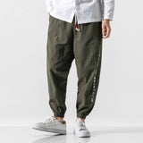 Shun - pantaloni japonezi confortabili Negru