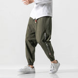 Shun - pantaloni japonezi confortabili Negru