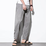 Yuko - Pantaloni confort ușori Albastru