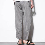 Yuko - Pantaloni confort ușori Albastru