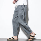 Yuko - Pantaloni confort ușori Albastru