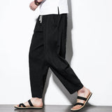 Yuko - Pantaloni confort ușori Albastru