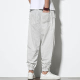 Tenshi - Pantaloni harem confort Negru