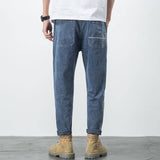 Ikki - Pantaloni din denim confort Negru