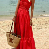 Deborah - Charming Strapless Maxi Dress