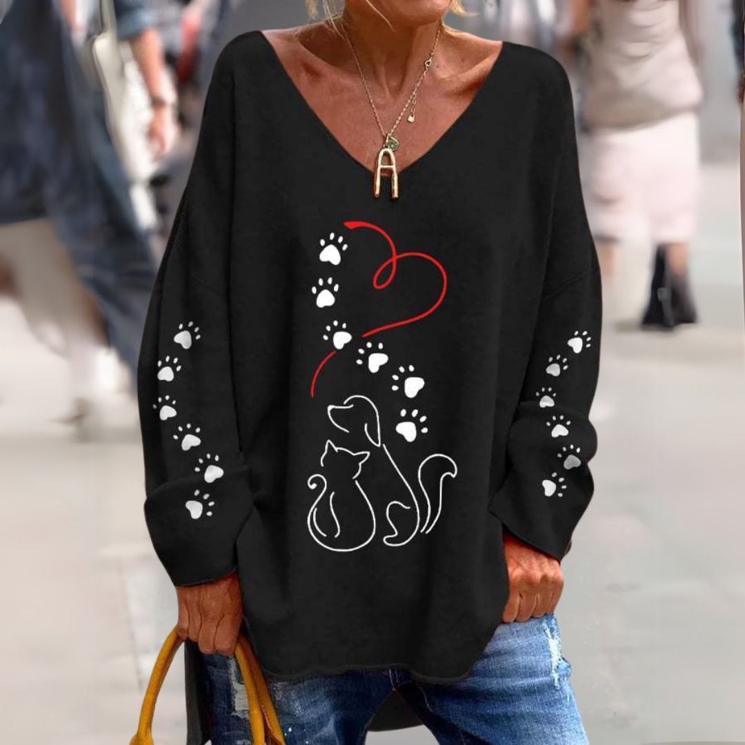 Vivienne™ Bluză strălucitoare