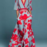 Elise™ | Rochie elegantă cu înveliș floral