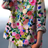 Lila™ Bluză cu imprimeu floral