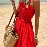 Deborah - Charming Strapless Maxi Dress