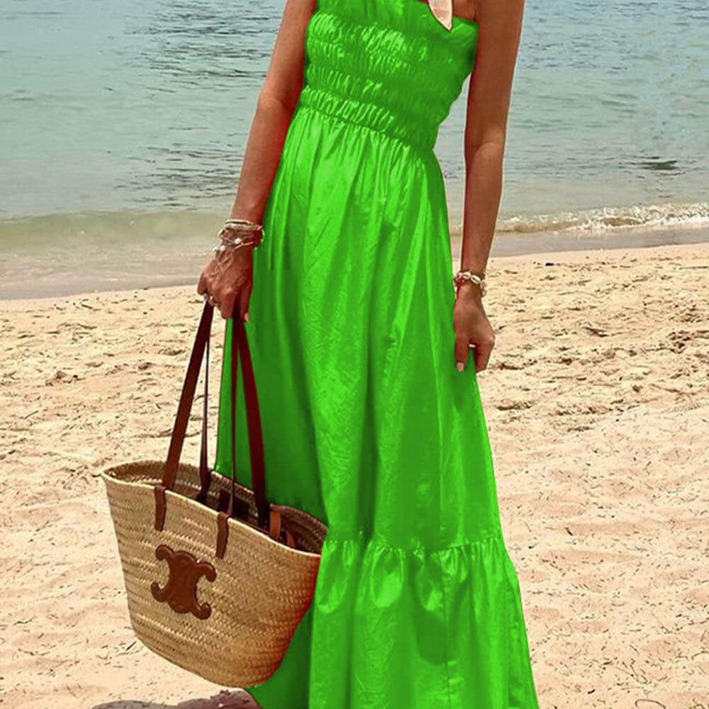 Deborah - Charming Strapless Maxi Dress