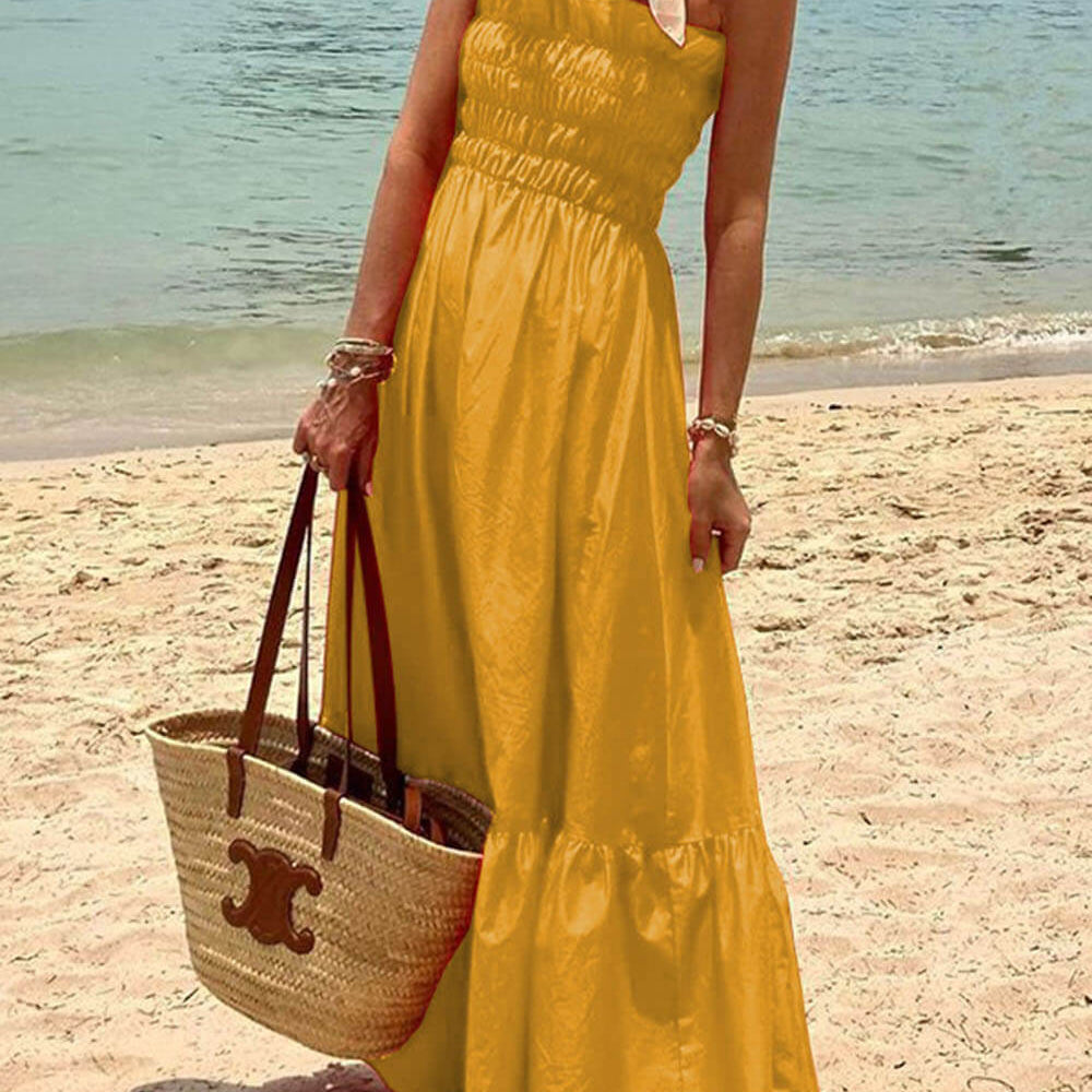 Deborah - Charming Strapless Maxi Dress