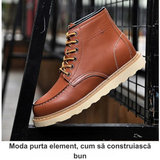 PAUL | Cizme cu căptușeală din lână +6CM +8CM +10CM