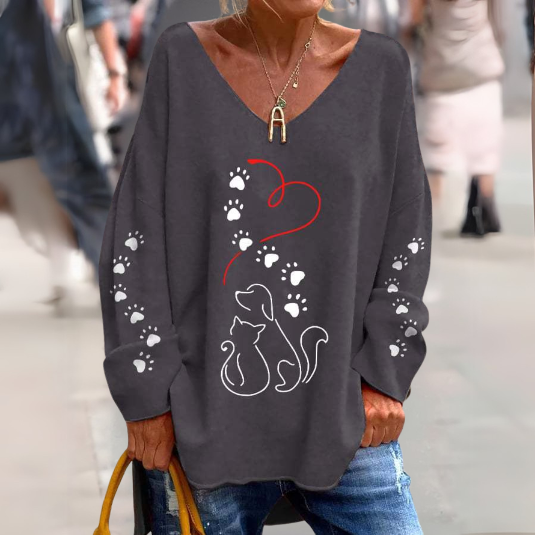 Vivienne™ Bluză strălucitoare