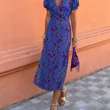 Larisa™ Rochie elegantă cu mâneci bufante
