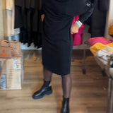 Emma™ Rochie pulover cu glugă