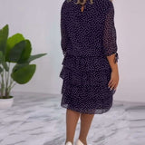 Liliana’s Charm™ Rochie elegantă de iarnă cu acoperire pentru burtă