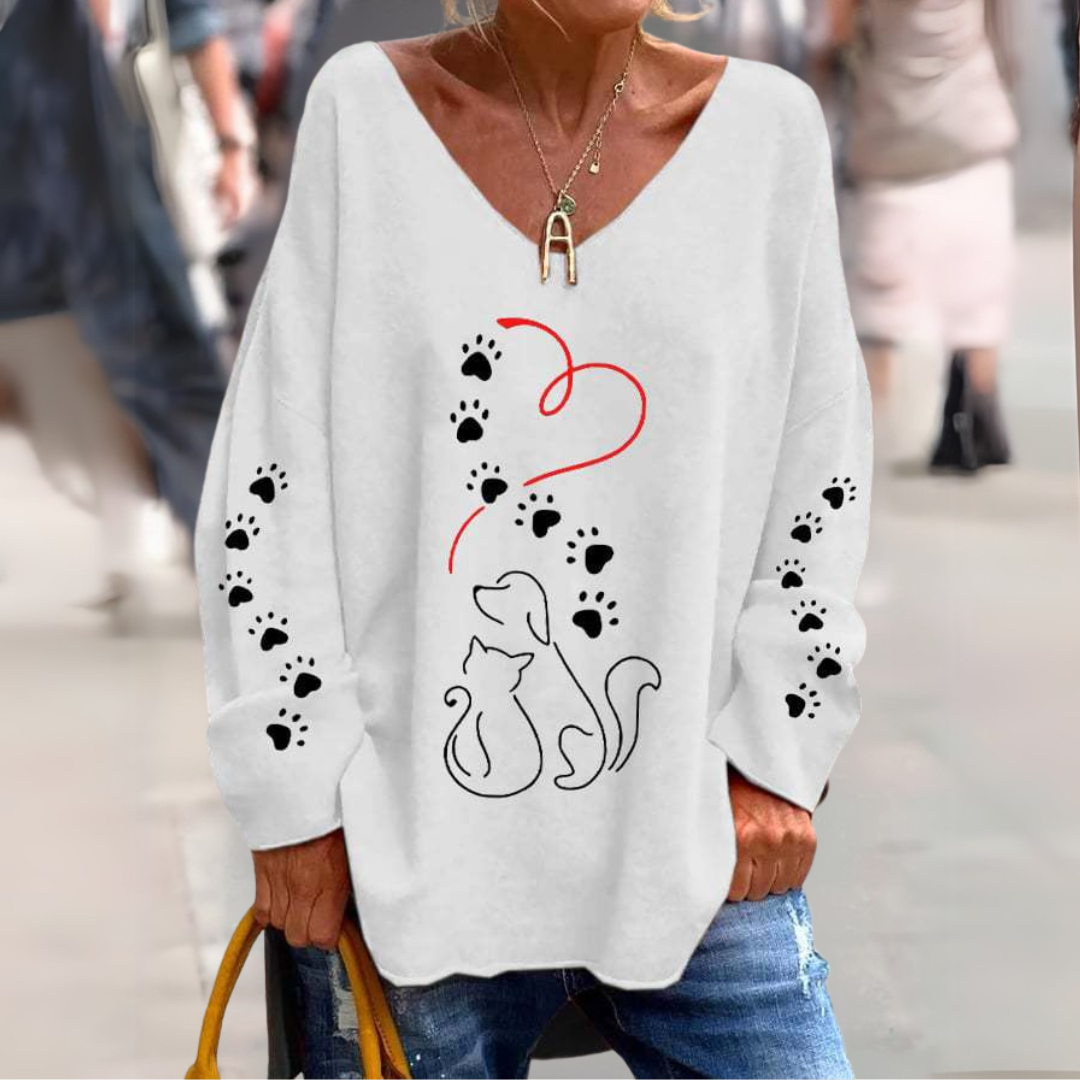 Vivienne™ Bluză strălucitoare