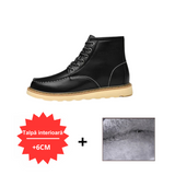 PAUL | Cizme cu căptușeală din lână +6CM +8CM +10CM