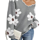 Aniela™ Pulover Cashmere Bloom