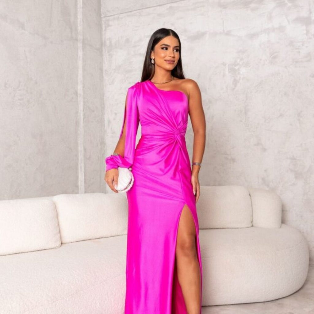 Lucia™ Rochie Valentina din satin