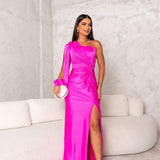 Lucia™ Rochie Valentina din satin