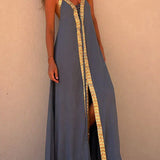 Vicky - Casual Sleeveless Maxi Dress