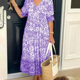 Jona™ Rochie Boho cu Flori