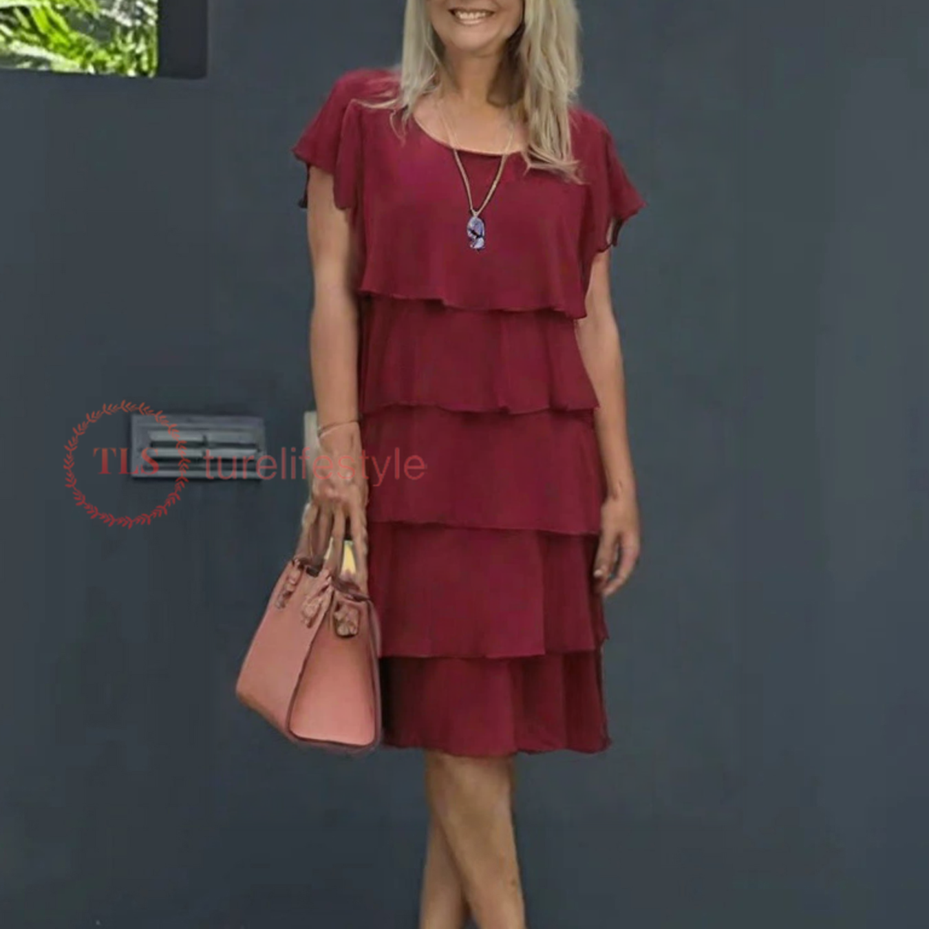 Ivona™ Rochie elegantă din sifon