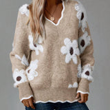 Aniela™ Pulover Cashmere Bloom