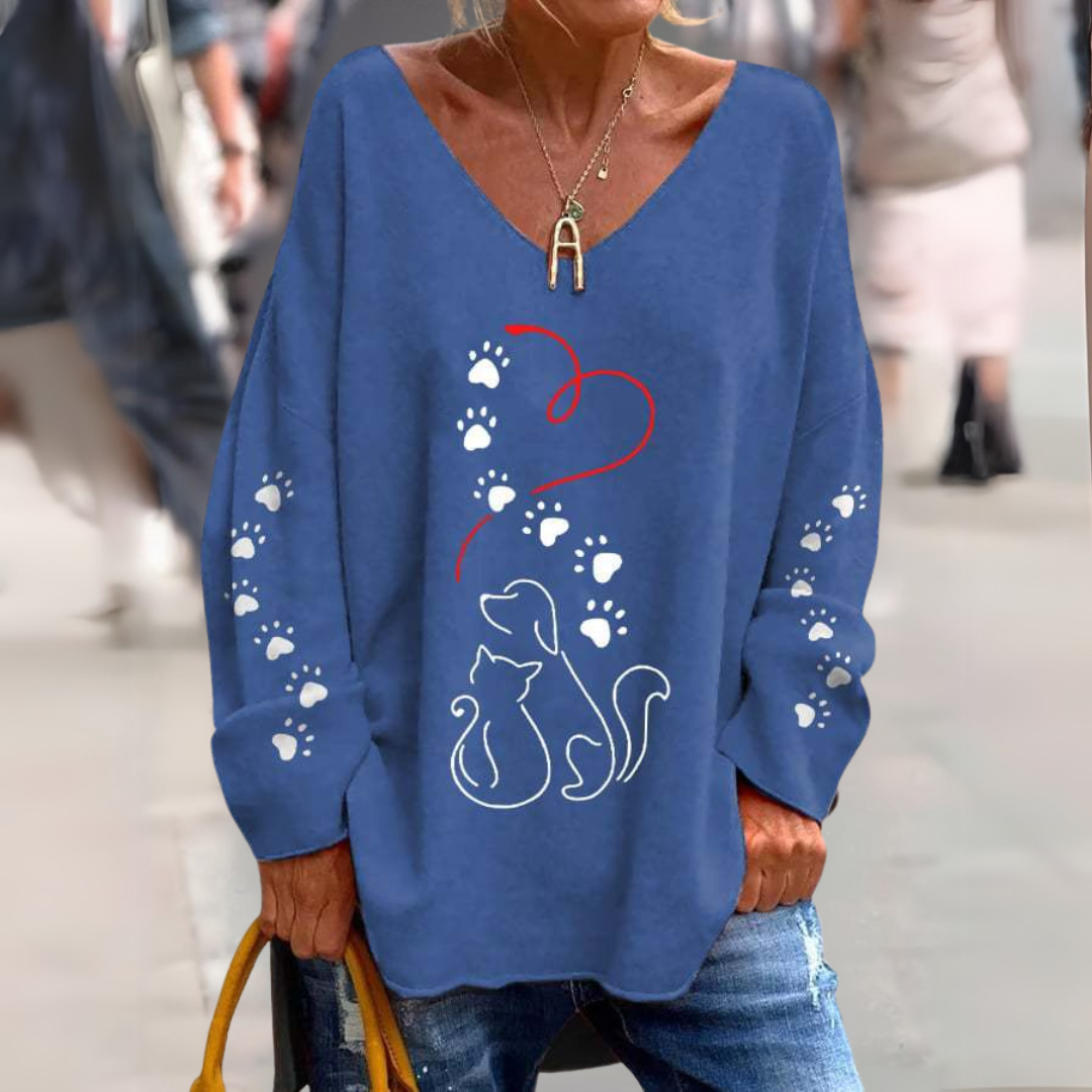 Vivienne™ Bluză strălucitoare